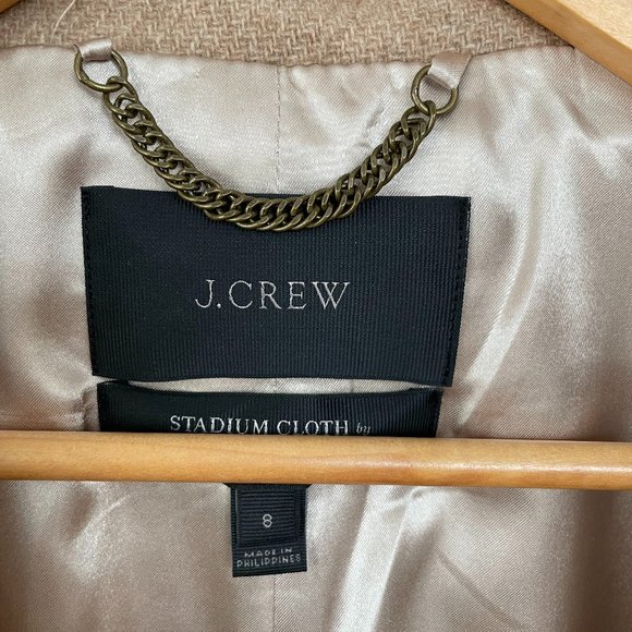 J. Crew Tan Wool Coat - Picture 6 of 8